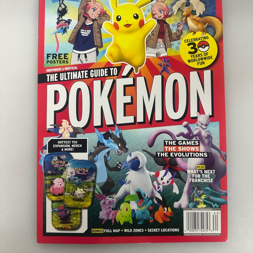 Pokemon Ultimate Guide with Red Cover